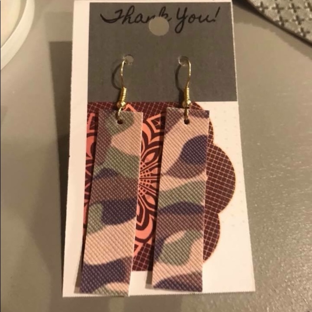 Camo Earrings!!